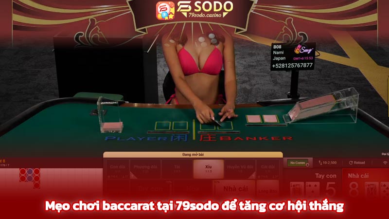 Mẹo chơi baccarat tại 79sodo để tăng cơ hội thắng